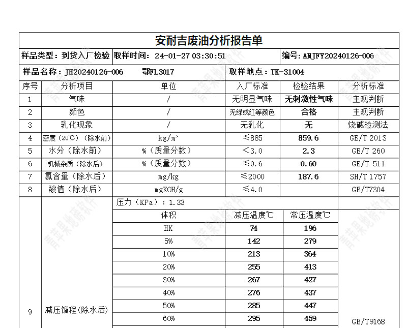 地磅软件化工检验单